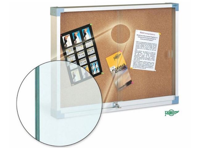 FAIBO VITRINA CRISTAL SEGURIDAD  664-1 – 60×80 cm.