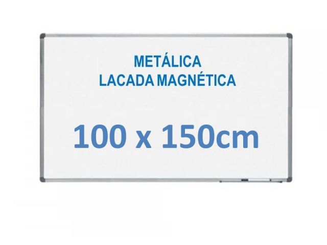 ROCADA PIZARRA BLANCA LACADA MAGNÉTCA 100X150 RD6406