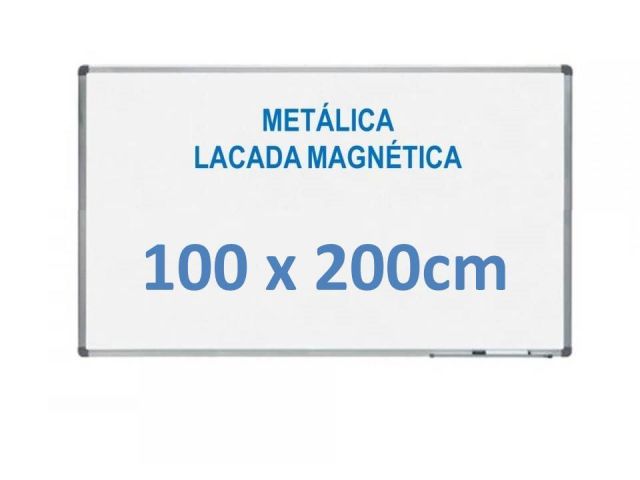 ROCADA PIZARRA BLANCA LACADA MAGNÉTCA 100X200 RD6410