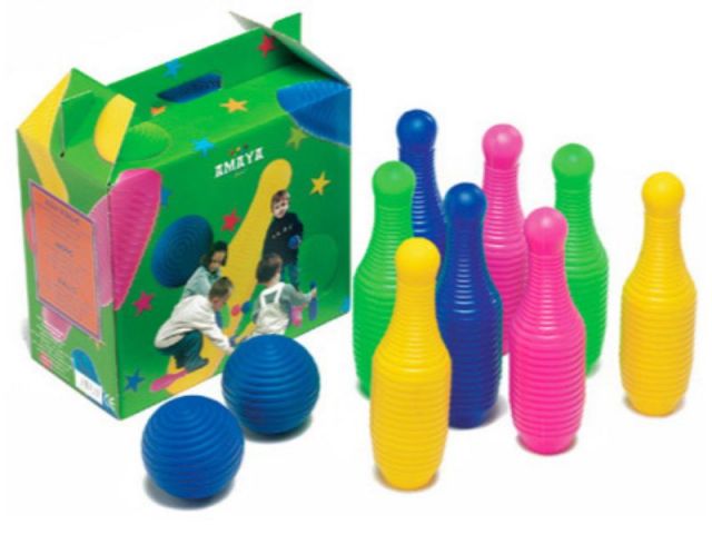 AMAYA JUEGO DE 8 BOLOS 26 CM + 2 BOLAS 439455