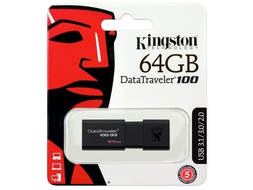 KINGSTON MEMORIA USB DATA TRAVELER 100G3 3.0 64GB