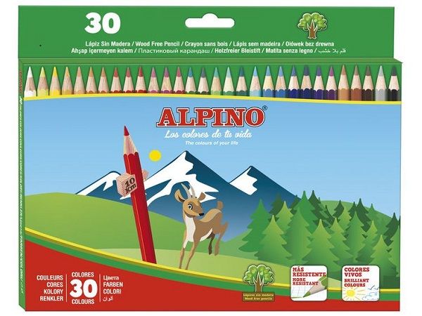 ALPINO ESTUCHE CARTON 30 LAPICES AL010659