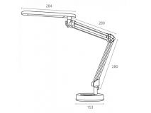 A.2000 LAMPARA LED CABEZAL PIVOTABLE 5061B