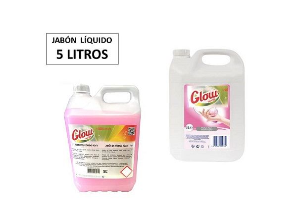 JABON DE MANOS GARRAFA 5 LITROS GLOW BL