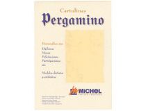 PAQ.100H. CARTULINA PERGAMINO A4 MARMOL OCRE AMARILLO 