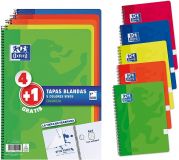 PACK (4+1) CUADERNOS FOLIO 4X4 OXFORD CLASSIC VIVO