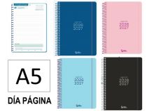 LDP AGENDA ESCOLAR A5 PP BASIC  DÍA PÁG 26-27 SURTIDO.