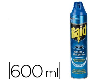 RAID INSECTICIDA RAID 600 SP MOSCAS Y MOSQUITOS