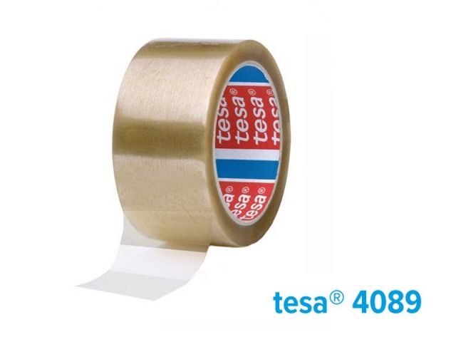 (PACK.6) TESA CINTA EMBALAJE PP TRANSP. 50X66 4089