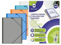 CARPETA GOMAS A4 PERSONALIZABLE BMK 329610
