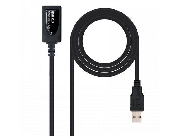 CABLE ALARGADOR USB 2.0  A/M-A/H  5 METROS. AMPLIF