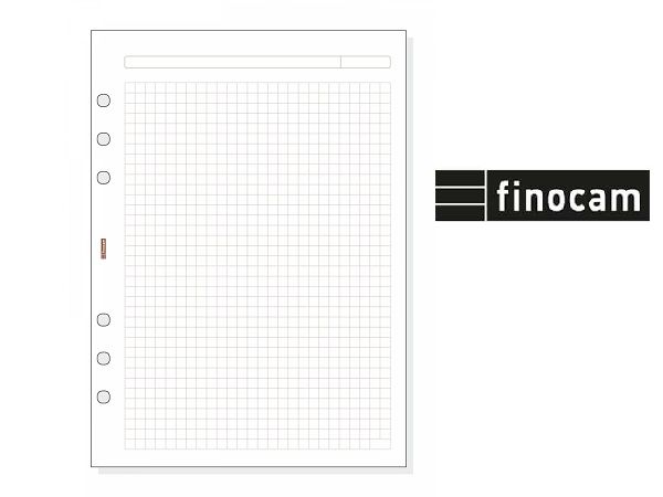 RECAMBIO FINOCAM OPEN  50 HOJAS CUADRICULA  R1040