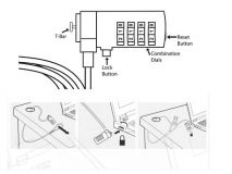 EWENT CABLE SEGURIDAD COMBINACIÓN EW1241