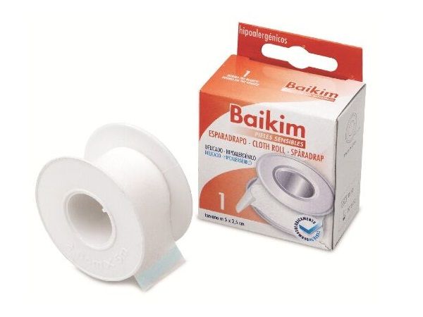 (PACK.2) ROLLOS ESPARADRAPO HIPOALÉRGICO 5x25CM