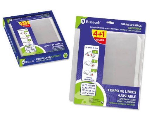 BISMK. PAQ.4+1 FORRALIBROS AJUSTABLES 30X55 326267