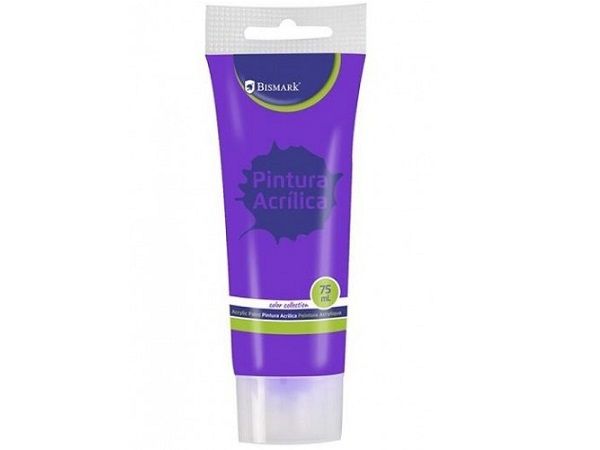 PINTURA ACRILICA BISMARK 75ML MORADO 328524