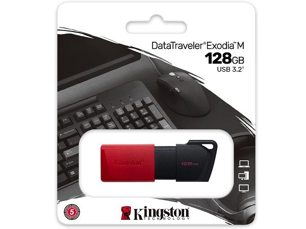 KINGSTON MEMORIA USB DATA TRAVELER EXODIA M 128G