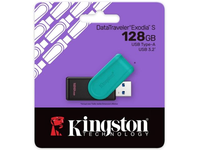 KINGSTON MEMORIA USB DATA TRAVELER EXODIA S 128GB