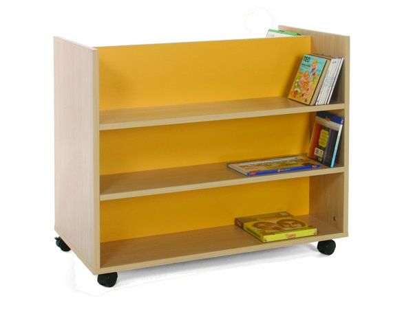 MOBEDUC CARRO LIBRERIA DOBLE FRONTAL 600903