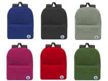 MOCHILA ESCOLAR ECO 29,5 x 39 x 11 cm. COL.SURTIDO