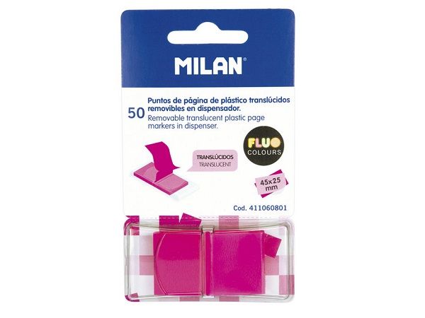 MILAN DISPENSADOR 50 INDEX MED.25x45 ROSA