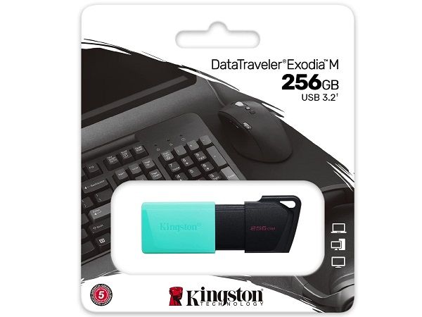 KINGSTON MEMORIA USB DATA TRAVELER EXODIA M 256G