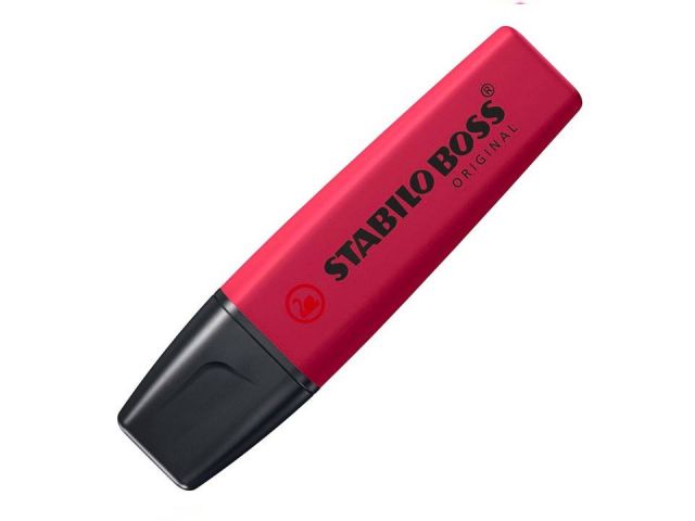 STABILO BOSS MARCADOR NATURE COLORS WF ROJO BORGOÑA