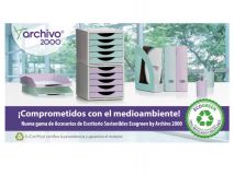 A2000 ECOGREEN PAPELERA 18L 2001 PASTEL MALVA