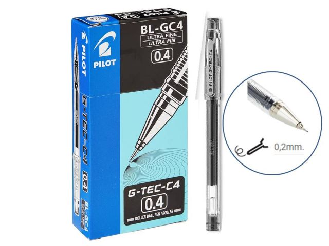 (CJ.12) R.ULTRAFINO PILOT G-TEC-C4  BL-GC4B NEGRO