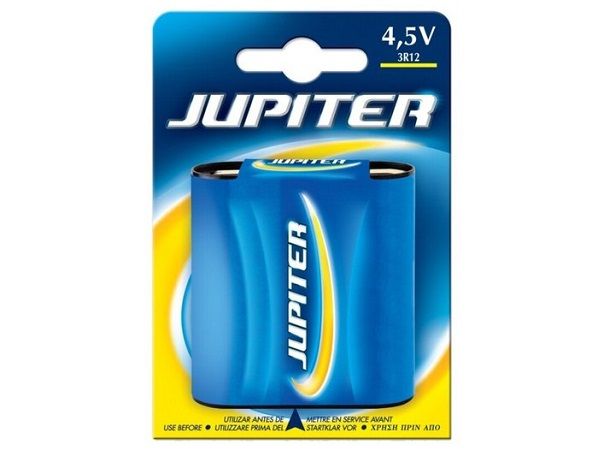 JUPITER PILA PETACA 4,5V 3R12  BLISTER 1U