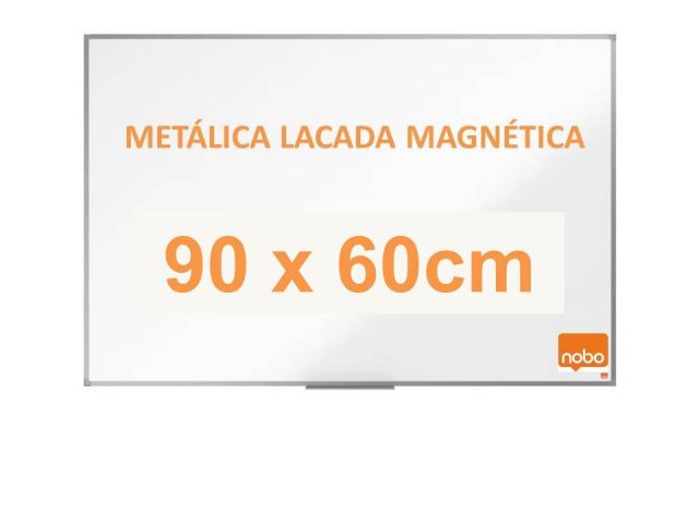 NOBO PIZARRA BLANCA ACERO LACADO 90 x 60cm 1905210