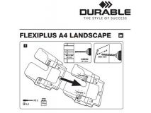 FLEXIPLUS EXP.BANDEJA PARED 6 COMP A4 HORIZ BLANCO