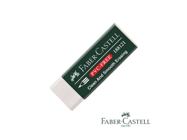 FABER CASTELL GOMA DE BORRAR PVC-FREE 188121