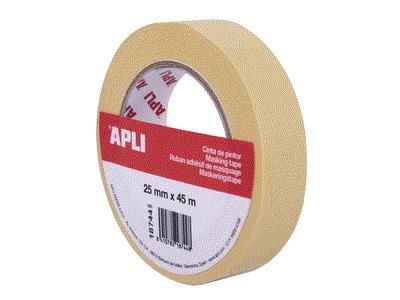 APLI CINTA PINTOR 45Mx25MM AMARILLO STANDAR 18744