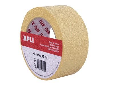 APLI CINTA PINTOR 45mt. x 48mm. AMARILLO STANDAR 18745