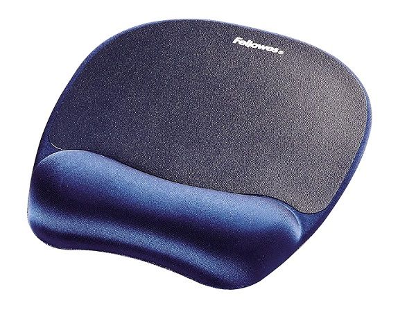 FELLOWES REPOSAMUÑECAS RATON MEMRY FOAM AZUL  