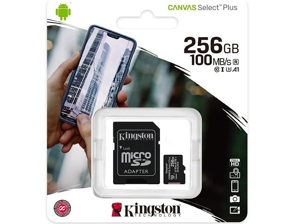 KINGSTON TARJETA MICRO SDCS2 256GB + ADAPT.CLAS10