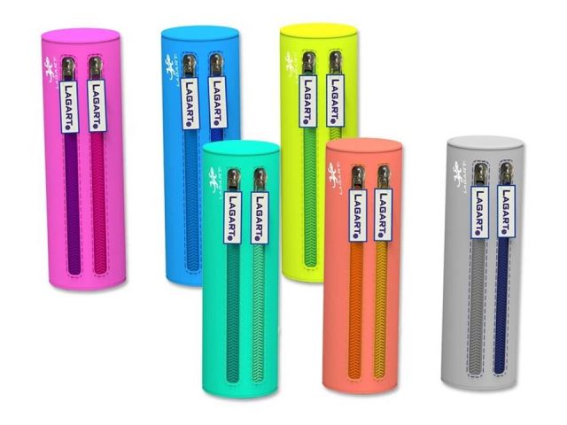 PORTATODO DOBLE 2 CREMALLERAS SILICONA REDONDO