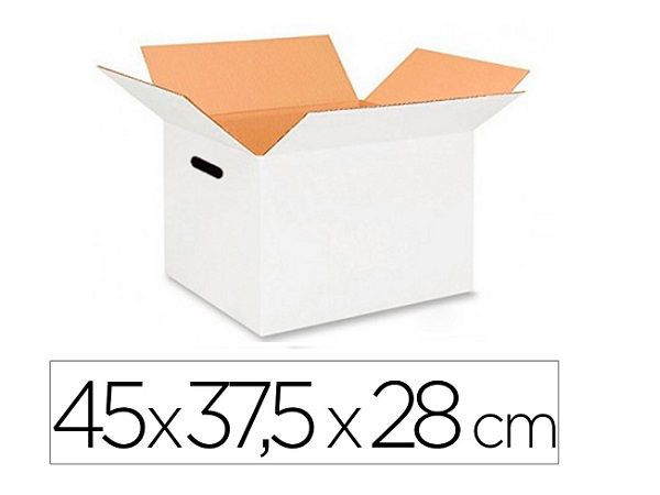 (PACK.15) CAJAS EMBALAJE CARTON ASA 45x37x28cm