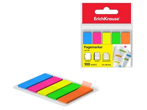 EK BLISTER 100 MARCAPAGINAS REMOVIBLES 12X45 61558