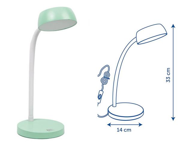 OXFORD CLICK  LAMPARA ESCRITORIO LED ICEMENT