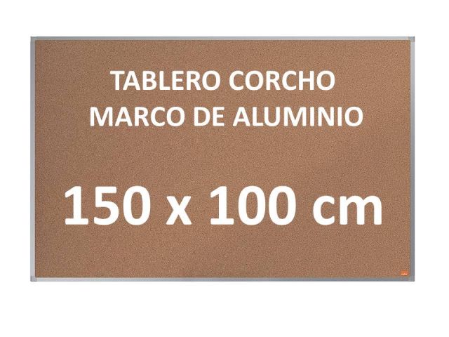 NOBO TABLERO CORCHO MARCO ALUMINIO 150x100 1903966