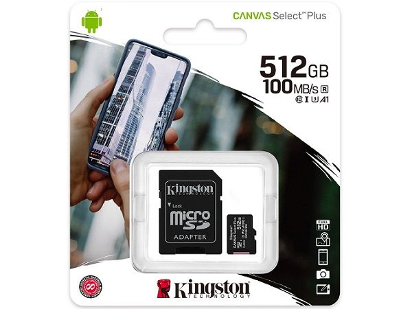 KINGSTON TARJETA MICRO SDCS2 512GB + ADAPT.CLAS10