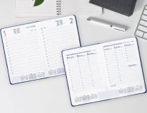 LDP AGENDA ANUAL ENCUAD SEMANA VISTA A5 CORFU NEGRO 2026