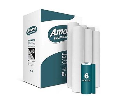 (PAQ.6) ROLLOS PAPEL CAMILLA 2 CAPAS 590mm x 60mt.