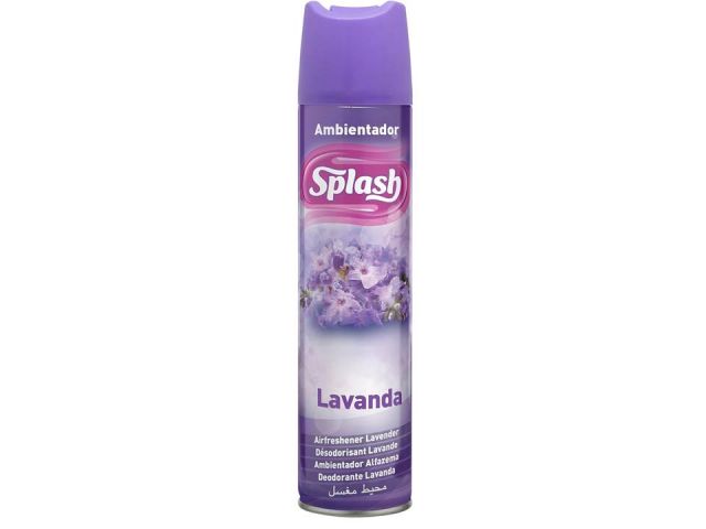 AMBIENTADOR SPRAY SPLASH 300ML AROMA LAVANDA