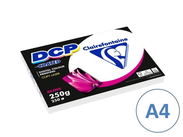 P.250H. PAPEL DCP COATED GLOSSY 250G A4 6871C