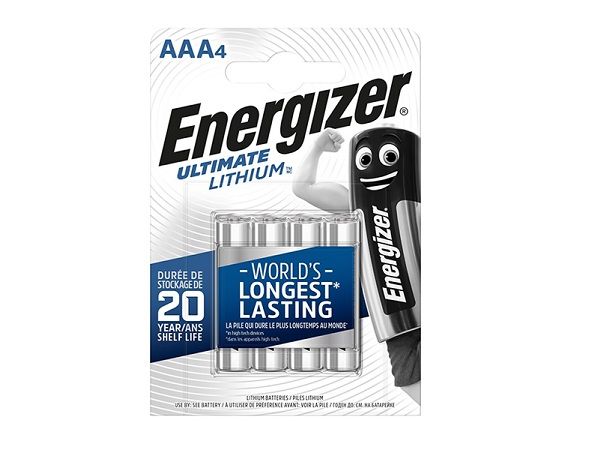 ENERGIZER BLISTER 4 PILAS ULTIMATE LITHIUM AAA L92