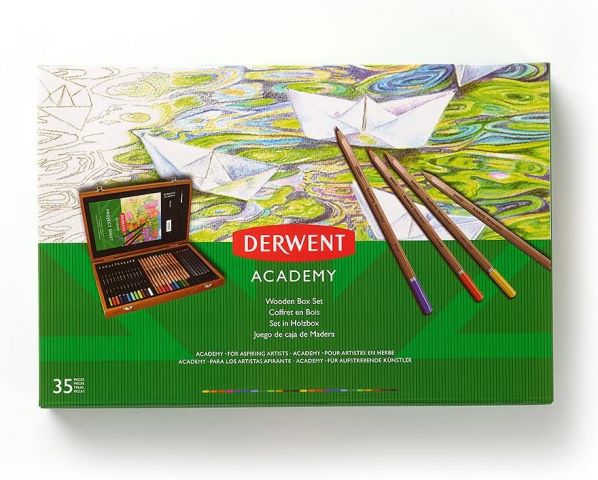 DERWENT ACADEMY ESTUCHE LAPICES 35 PIEZAS 2300147
