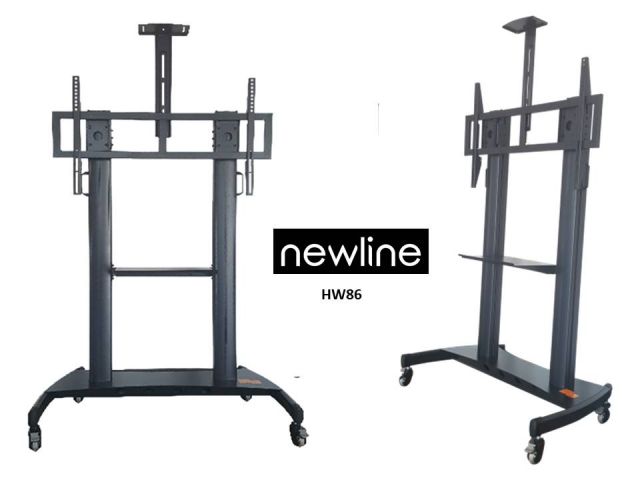 NEWLINE HW86 SOPORTE MÓVIL PANTALLAS HASTA 86